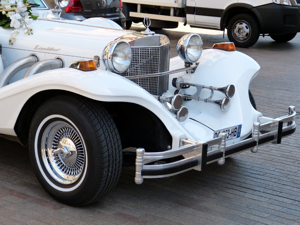 Limousine wedding car vehicle