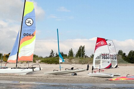 Boat sailing boat baltic sea