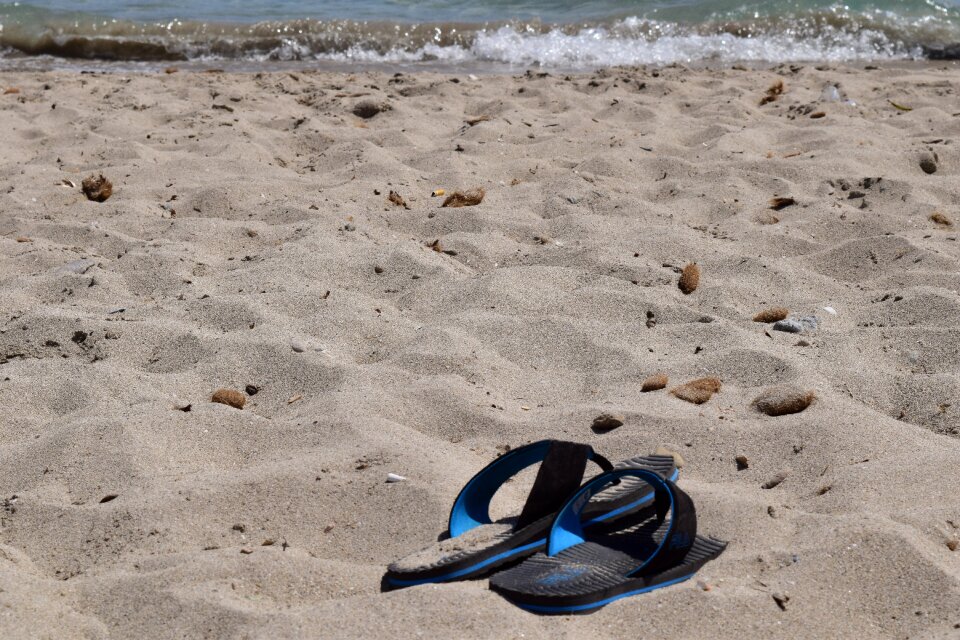 Badeurlaub beach traipse slipper