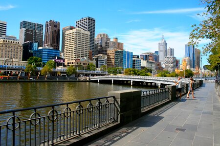 Australia city melbourne skyline photo