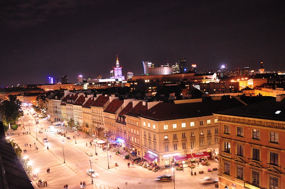 Street light poland