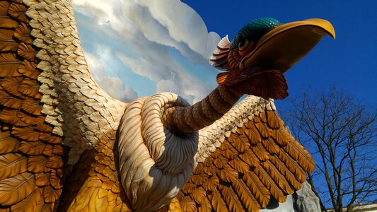 Bird attraction entrance
