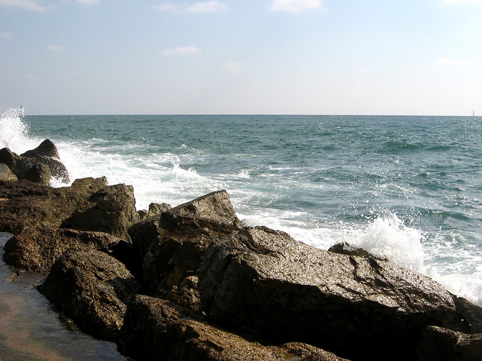 Shore ocean sea