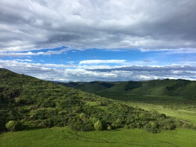 Plateau sea of flowers western sichuan photo