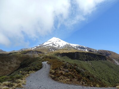 Trail landscape hiking