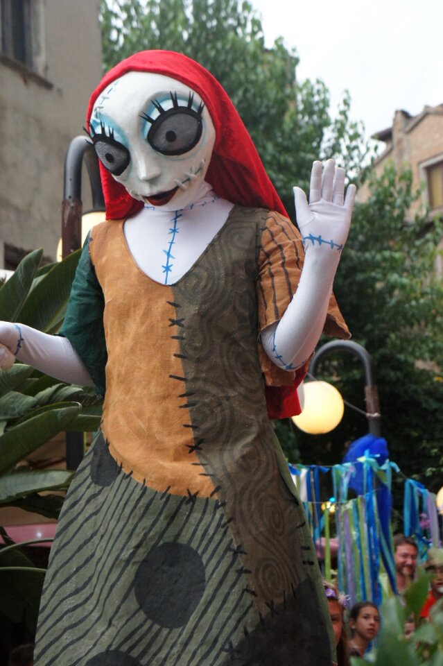 Children stilt-walker carnival