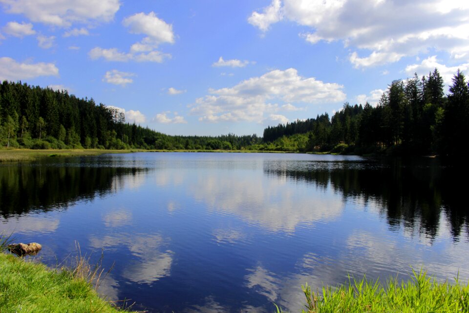 Nature moor mirroring