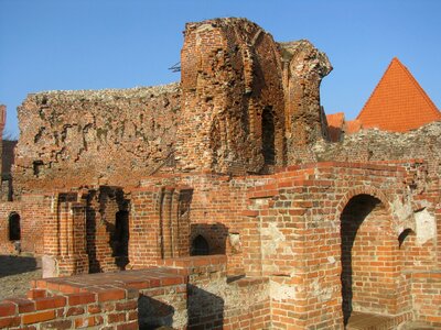 Castle toruń monument