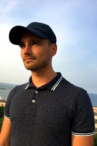 Summer young man cap