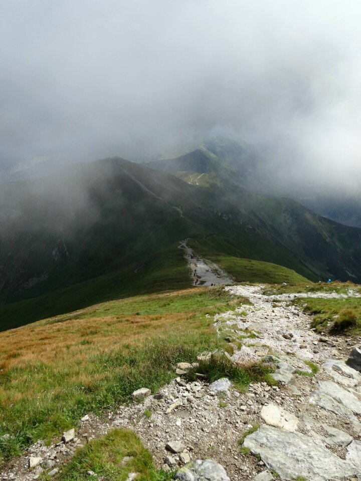 The high tatras blurry nature