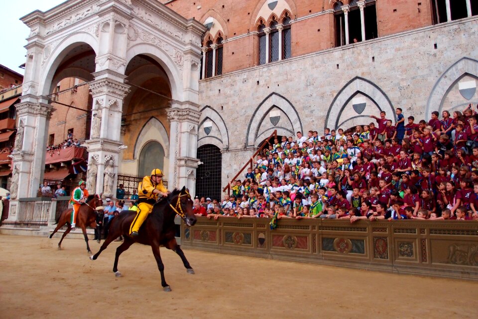 Sienna palio jockey