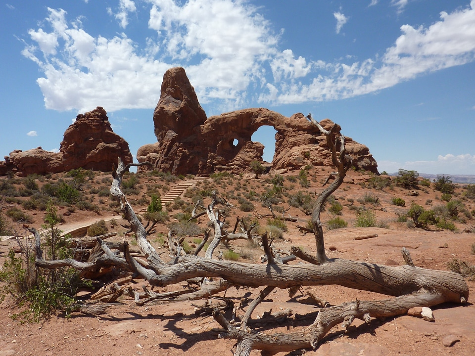 Stone arch national park usa