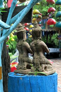 Zen asian statue calm atmosphere