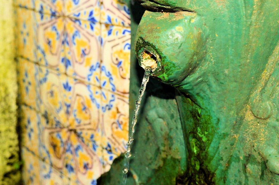 Architecture old fountain water