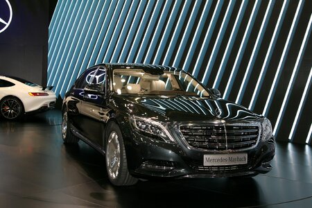 Benz car motor show photo