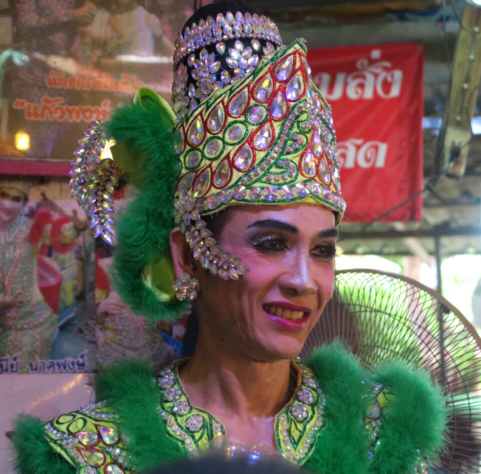Transvestite thai effeminate man