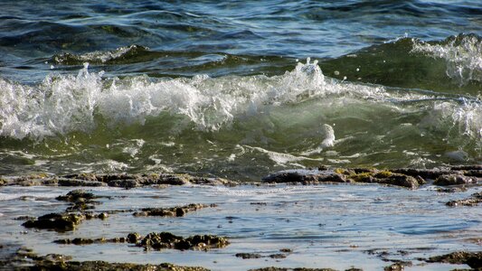 Beach nature spray photo