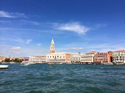 Venice doge's palace channel photo