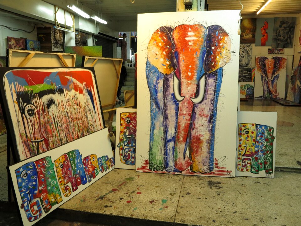 Music painted images