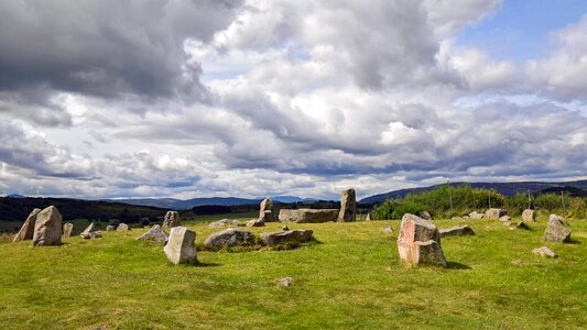 Stone circle old historically