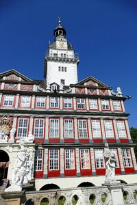 Stone figures building germany