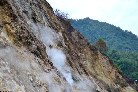 Volcanic travel sulfuric photo