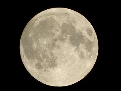 Moon full moon grey