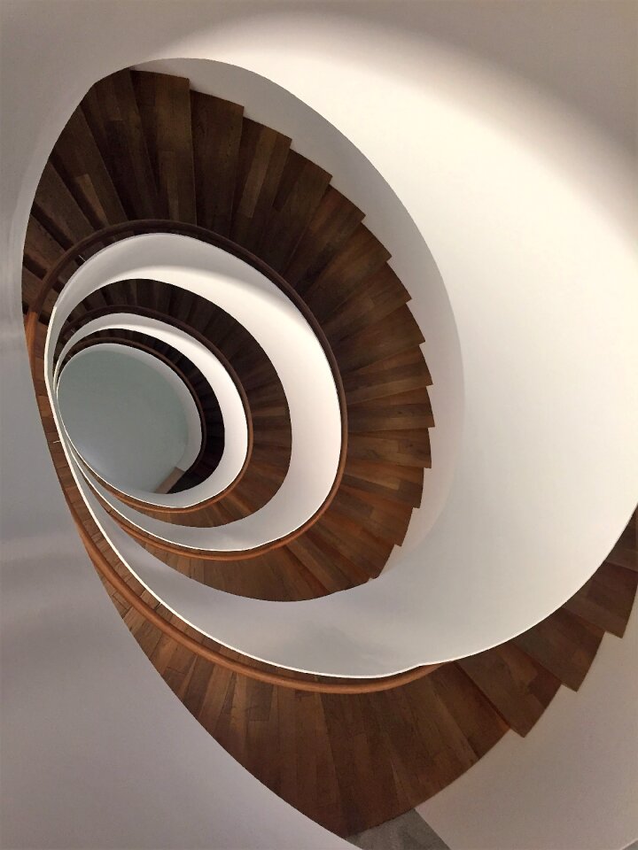 Gradually architecture stair step