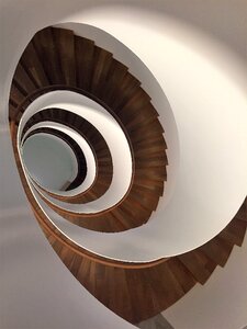 Gradually architecture stair step photo