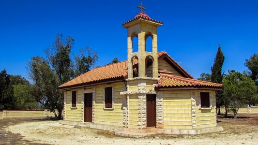 Architecture orthodox cyprus photo