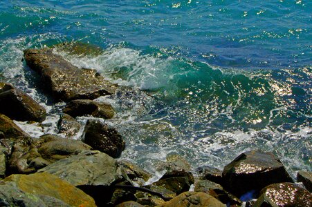 Wave calm tranquil