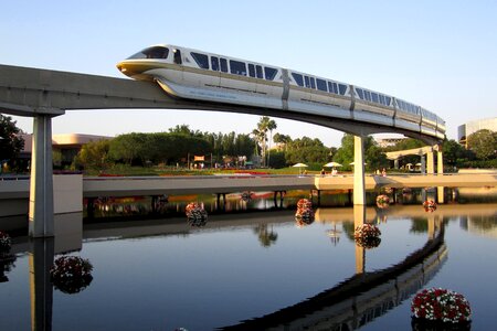 Disney epcot reflection photo