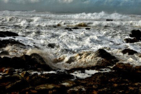 Bravo waves tempest photo