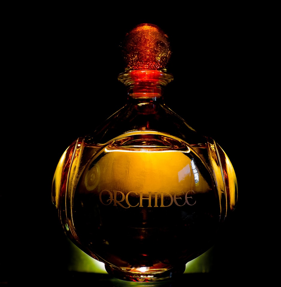 Bottle glass bright