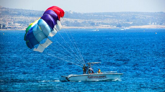 Parachute adventure action