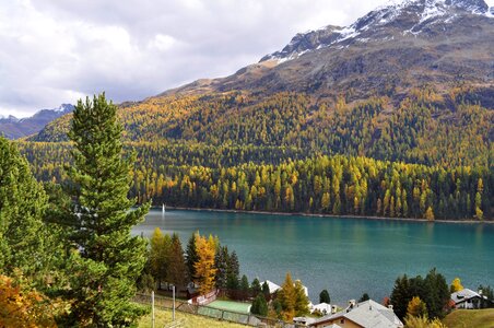 Switzerland beautiful lake photo