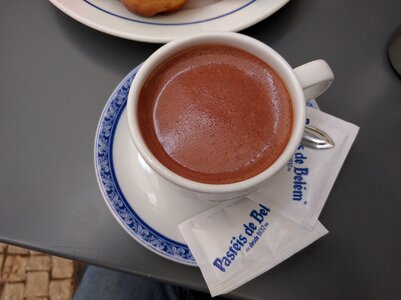 Chocolate cup picnic