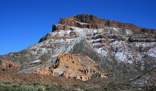 Canary islands rock lunar landscape