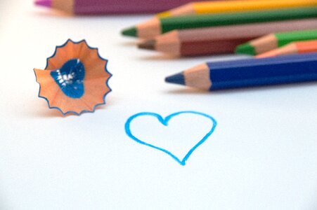 Colour pencils colorful color