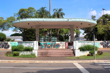 Old art deco monument