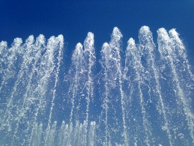 White splash spray