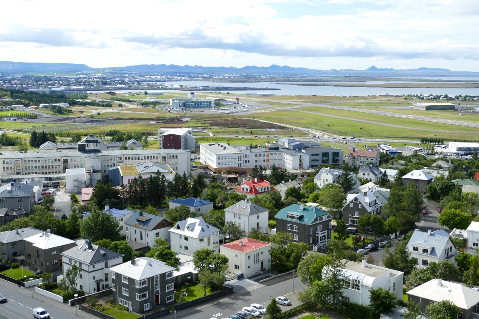 Hallgrímskirkja outlook view