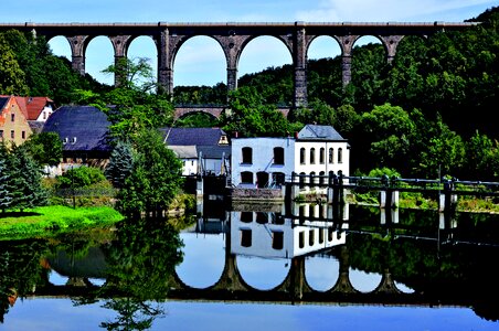 Viaduct mulde saxony