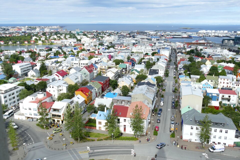 Hallgrímskirkja outlook view