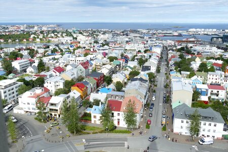 Hallgrímskirkja outlook view