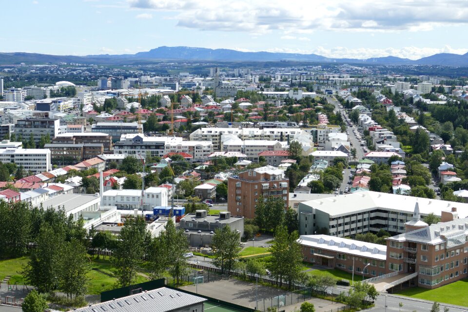 Hallgrímskirkja outlook view
