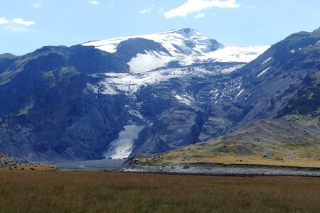 River pebble mountains photo