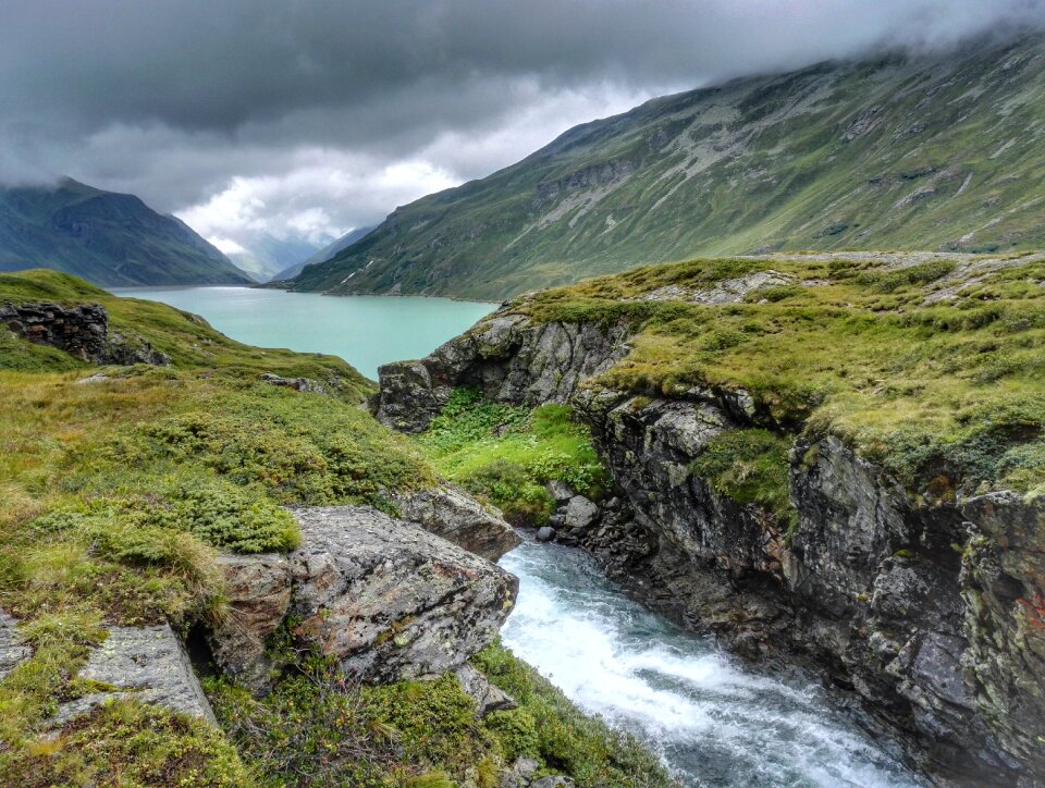 Montafon mountains austria photo