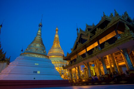 Shwedagon pagoda yangon-myanmar myanmar photo