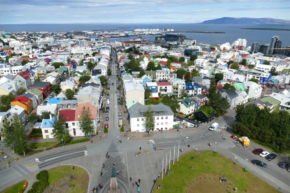 Hallgrímskirkja outlook view photo